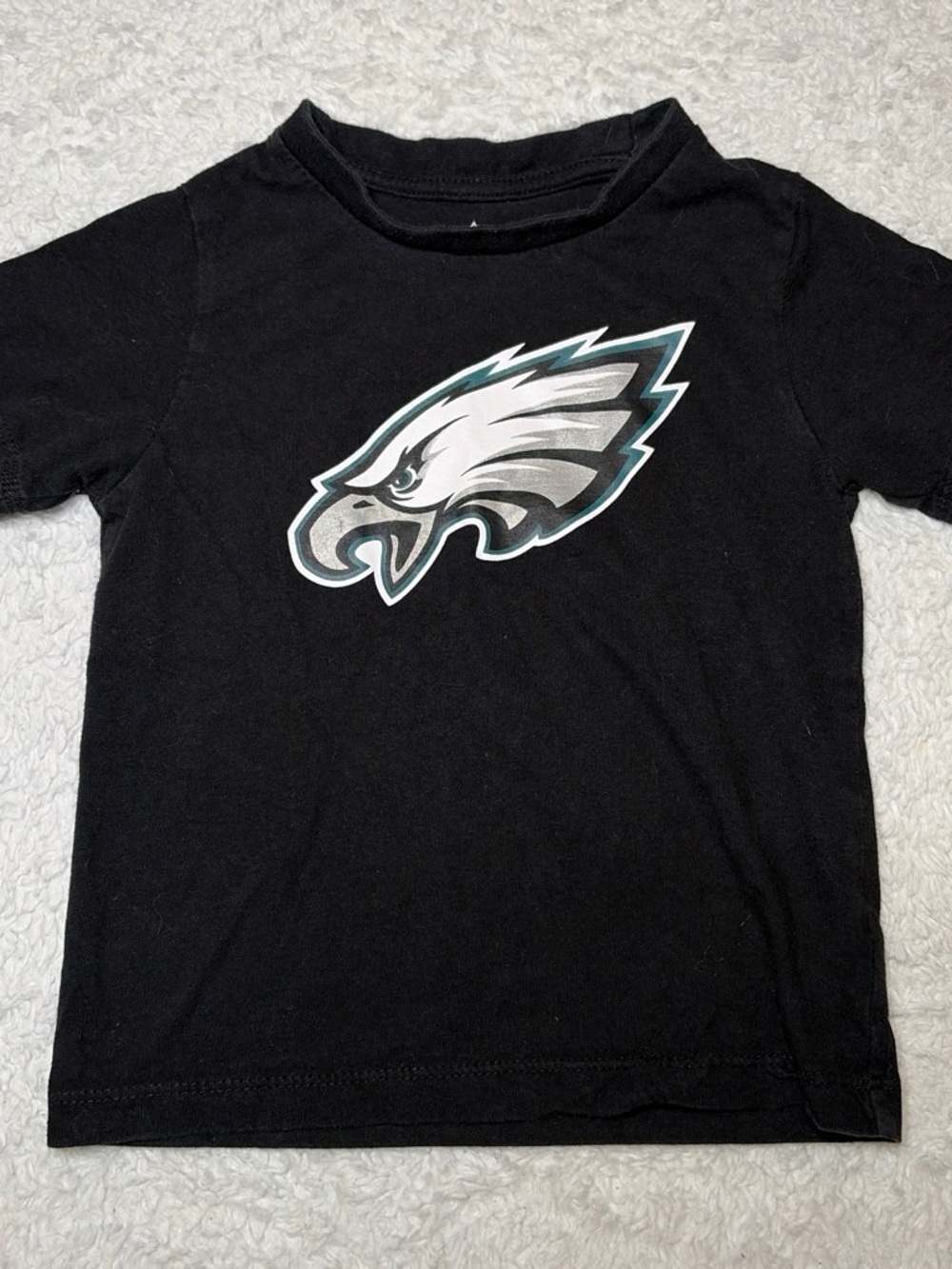 Philadelphia Eagles Black Kids Tee